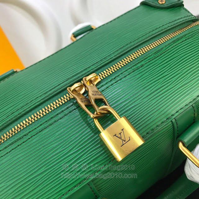 LV女包 M44483 綠色水波紋Runway bags 2020ss men’s走秀款 路易威登方形箱包 LV手提袋 LV單肩斜挎女包  ydh3078